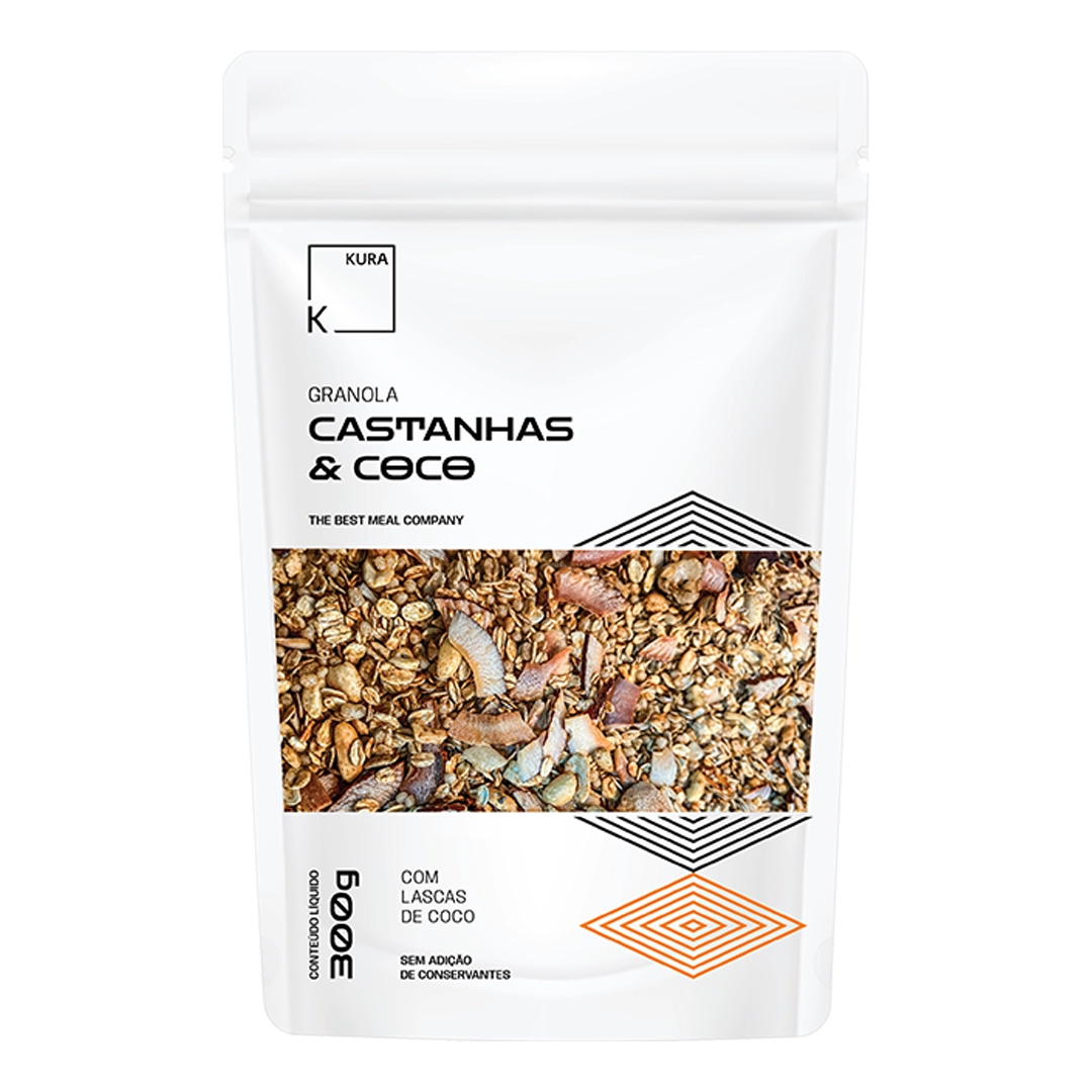 Kura Castanha e Coco (300g)