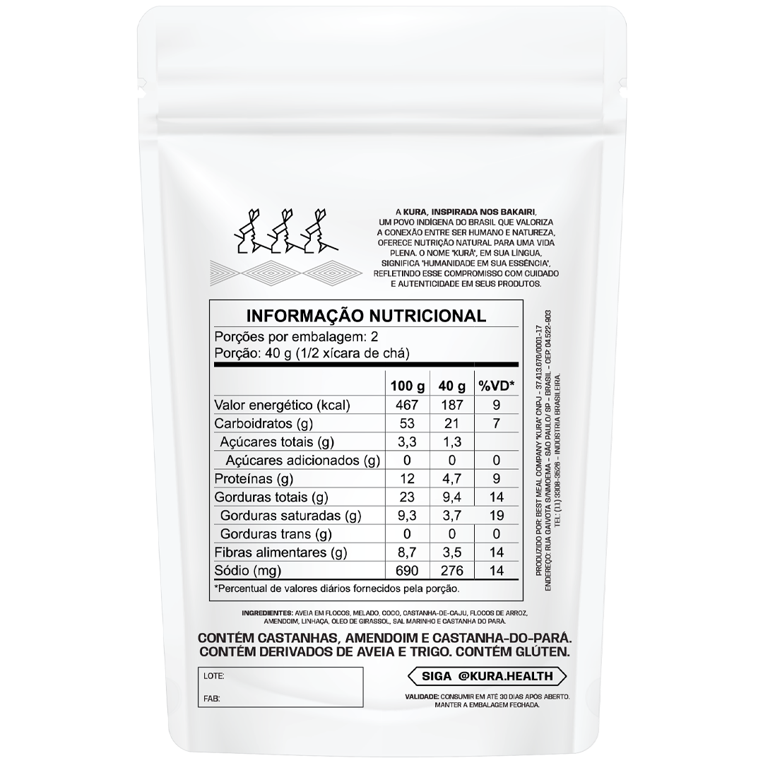 Kura To Go Castanhas & Coco (90g)