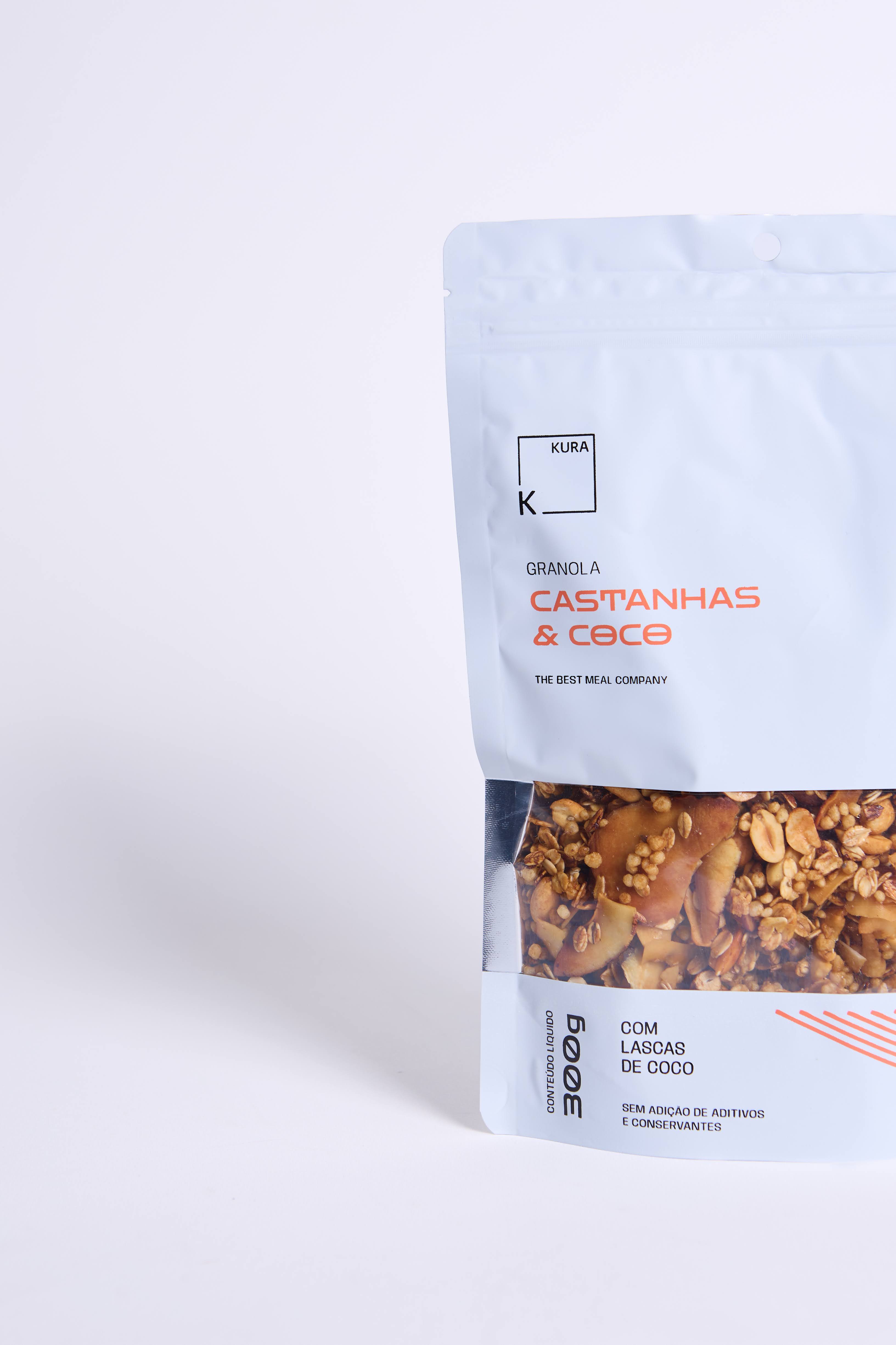 Kura Castanha e Coco (300g)