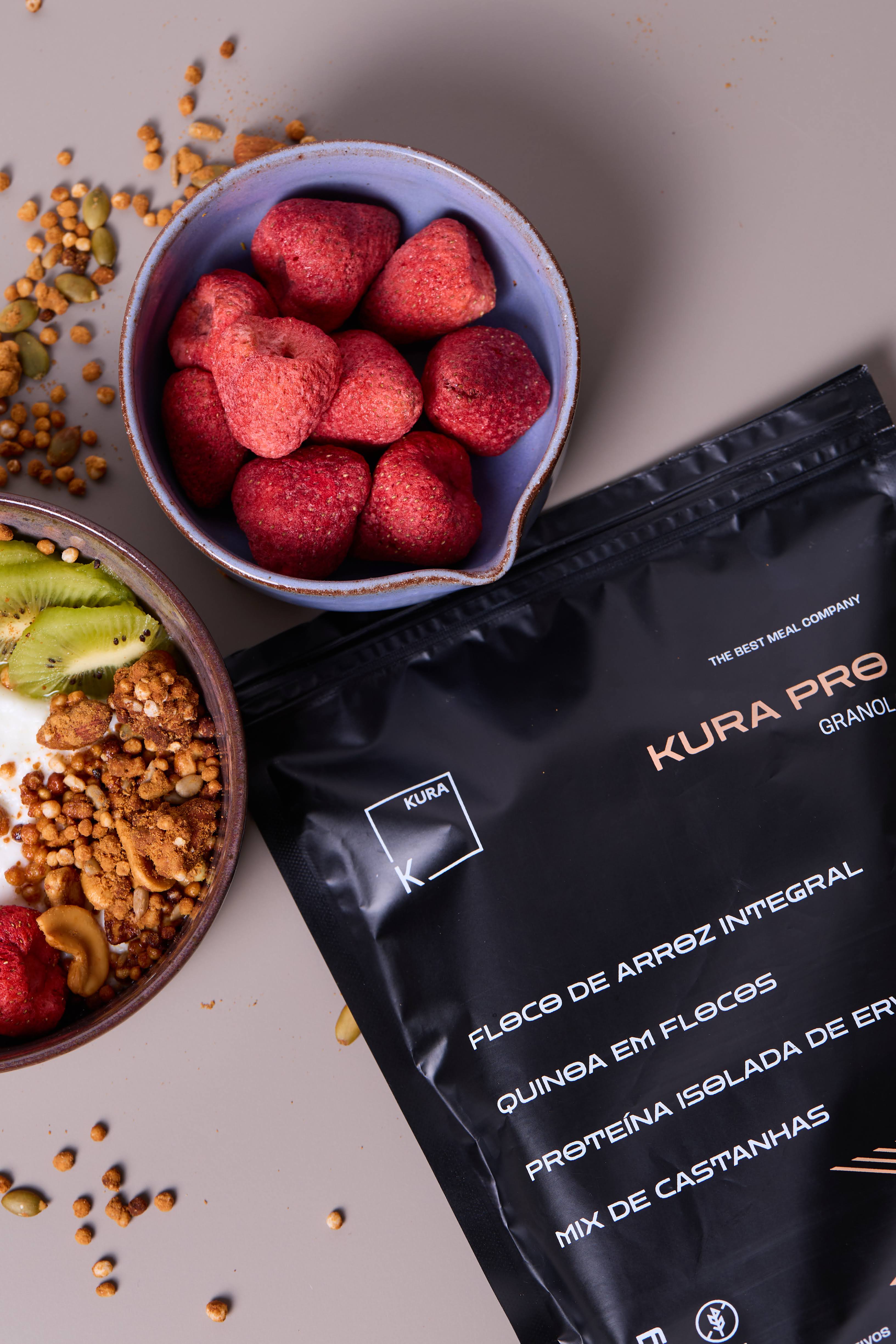 Kura PRO – Granola Proteica com Proteína Vegetal (300g)