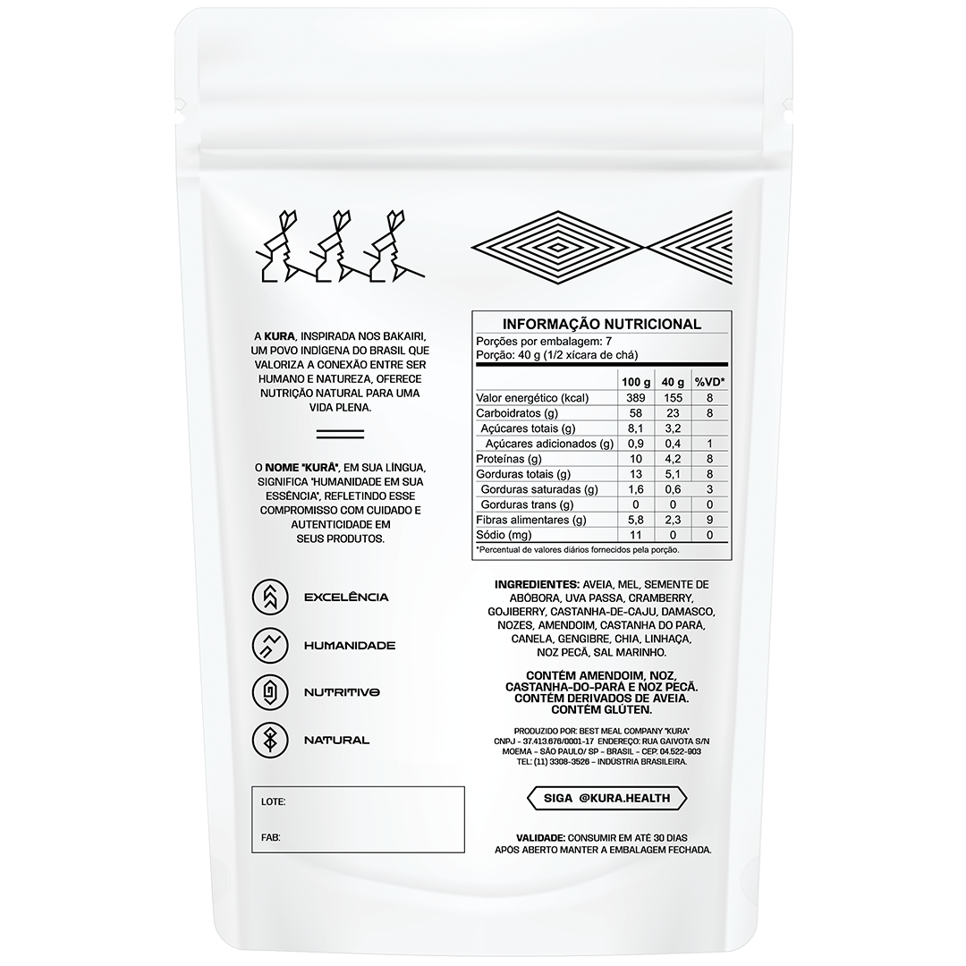 Granola Kura Tradicional Premium (300g)