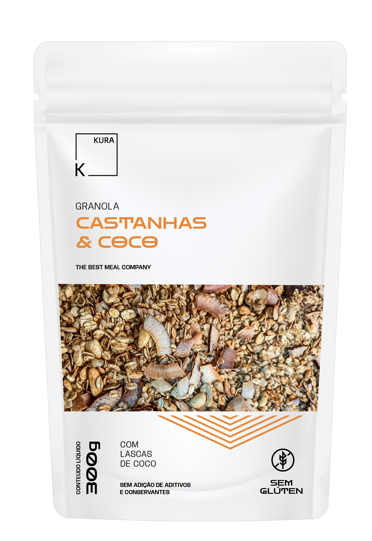 KURA Castanhas & Coco –  Sem Glúten 300g